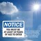 Signmission Must Be At Least 18 Years Of Age To Enter OSHA Notice Sign, Plastic, 10in W x 7in L, 2PK OS-2PACK-NS-P-710-L-15965 - alternate 5